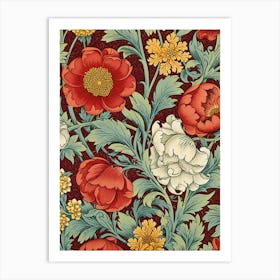 William Morris Wallpaper 162 Art Print