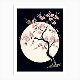 Cherry Blossom Tree 18 Art Print