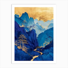 Blue Mountains 17 Art Print