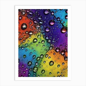 Water Droplets (3) Art Print