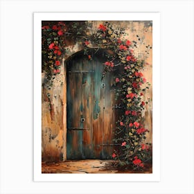 Garden Doors 8 Art Print