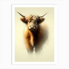 Wild Animal Illustration 358 Art Print