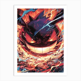 Voltorb Pokemon Anime Manga Japan Poster Art Print