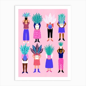 Plant Ladies Art Print