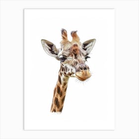 Giraffe 91 Art Print