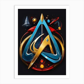 Star Trek Logo Art Print