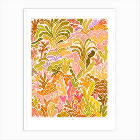 Exuberant Foliage 4 Art Print