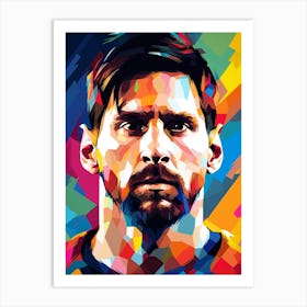 Lionel Messi 10 Art Print