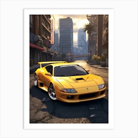 Need For Speed 3 Art Print