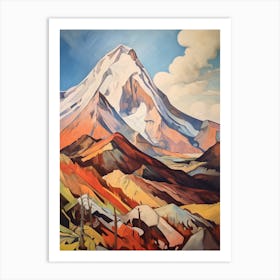 Mount Quincy Adams Usa 1 Mountain Painting Art Print