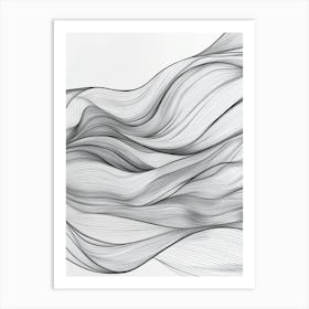 Abstract Wave 1 Art Print