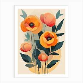 Poppies 70 Art Print