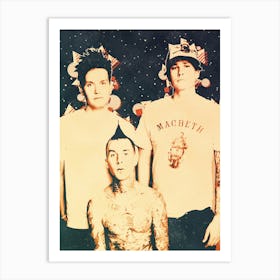 Blink 182 21 Art Print