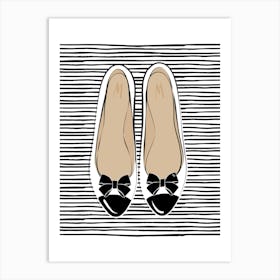 Bow Flats Art Print