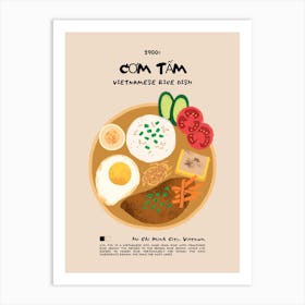 Cơm Tấm Art Print