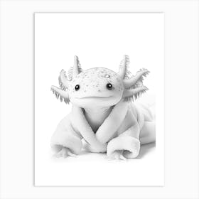 Axolotl Art Print