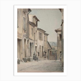 Street In France Art Print