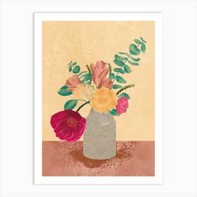 Arranged Flowers 2 Art Print