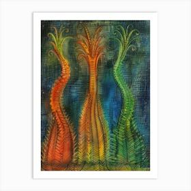 Three Trees 6 Art Print