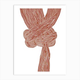 Knots No 4 Art Print