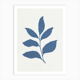 Minimalist Leaf 09 Art Print