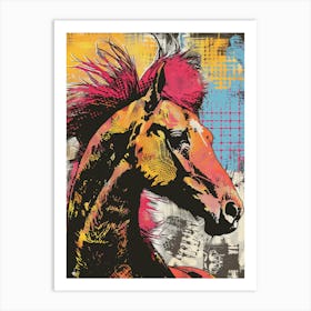 Horse Print Art Print