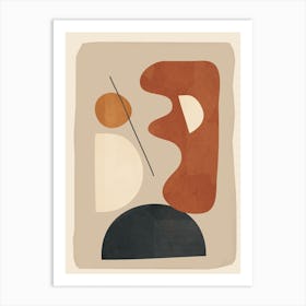 Shape Curve 10 Art Print