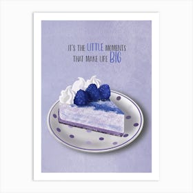 Berry Cake Art Print