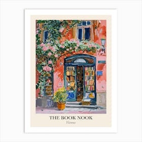 Vienna Book Nook Bookshop 2 Poster Art Print