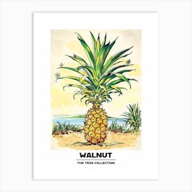 Walnut Tree Storybook Illustration 1 Poster Art Print