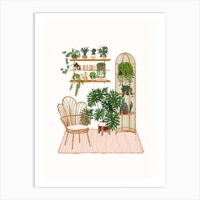 Bohemian Jungle Vibes Art Print