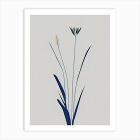 Pickerel Weed Wildflower Simplicity Art Print