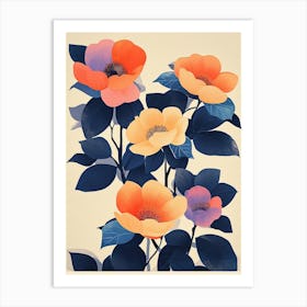 Flowers In Bloom 3 Art Print