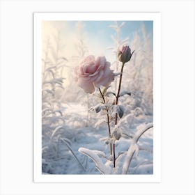 Beautiful Winter Flowers 36 Art Print