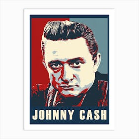 Johnny Cash 1 Art Print