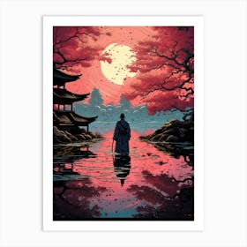 Samurai 9 Art Print