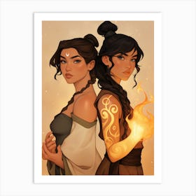 Avatar Sisters Art Print