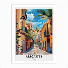 Alcante Spain Travel Art Print