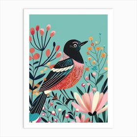 Bird On A Branch 31 Art Print