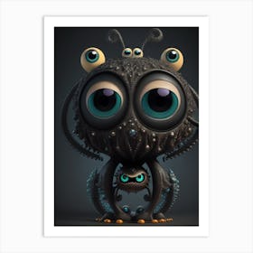 Monster Creature Art Print