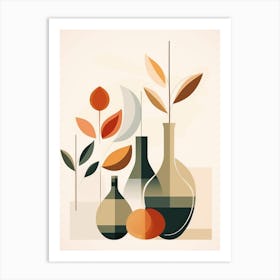 Abstract Vases Art Print