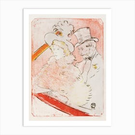 At The Concert (1896), 4, Henri de Toulouse-Lautrec Art Print