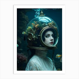 Aquatic Enigma V1 Art Print