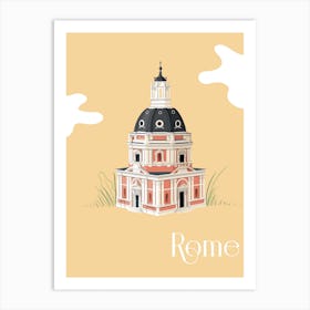 Rome Building Art Print