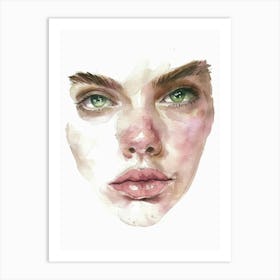 Portrait Of A Woman 427 Art Print