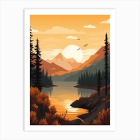 Autumn Landscape 6 Art Print