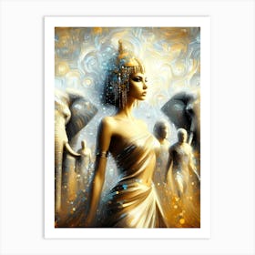 Cleopatra Portrait Artwork 159 Art Print