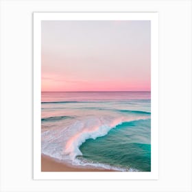 Hyams Beach, Australia Pink Photography 1 Art Print
