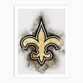 New Orleans Saints Painting Art Print