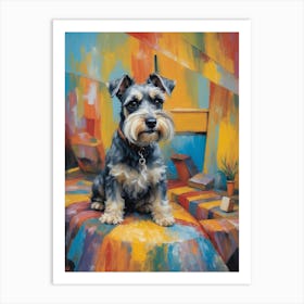 Schnauzer Art Print